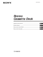 Sony TC-KB820S - Owners Manual 